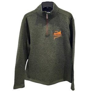 Pheasants Forever Quarter Zip Pullover Size Large